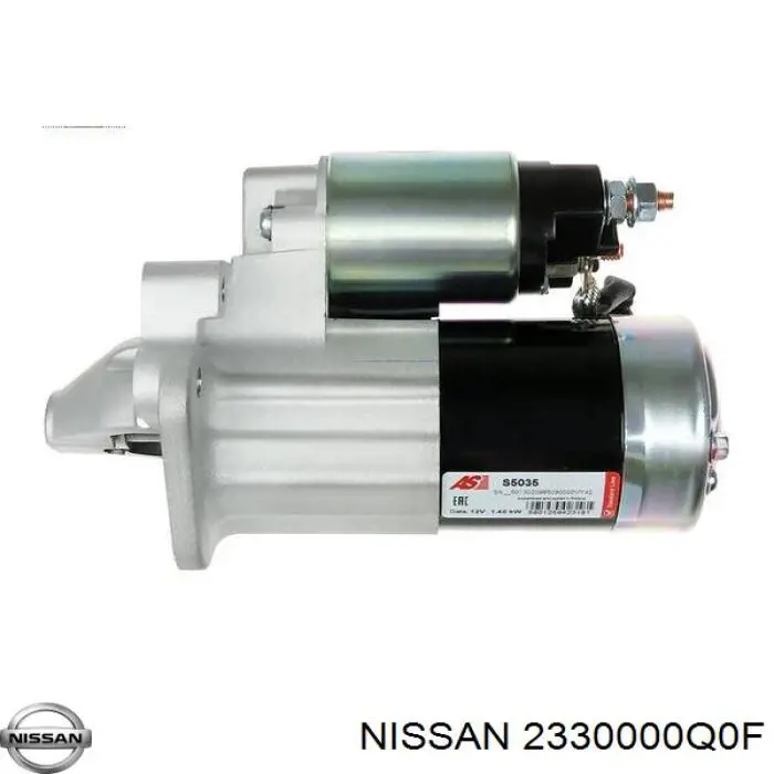2330000Q0F Nissan/Infiniti Motor de arranco