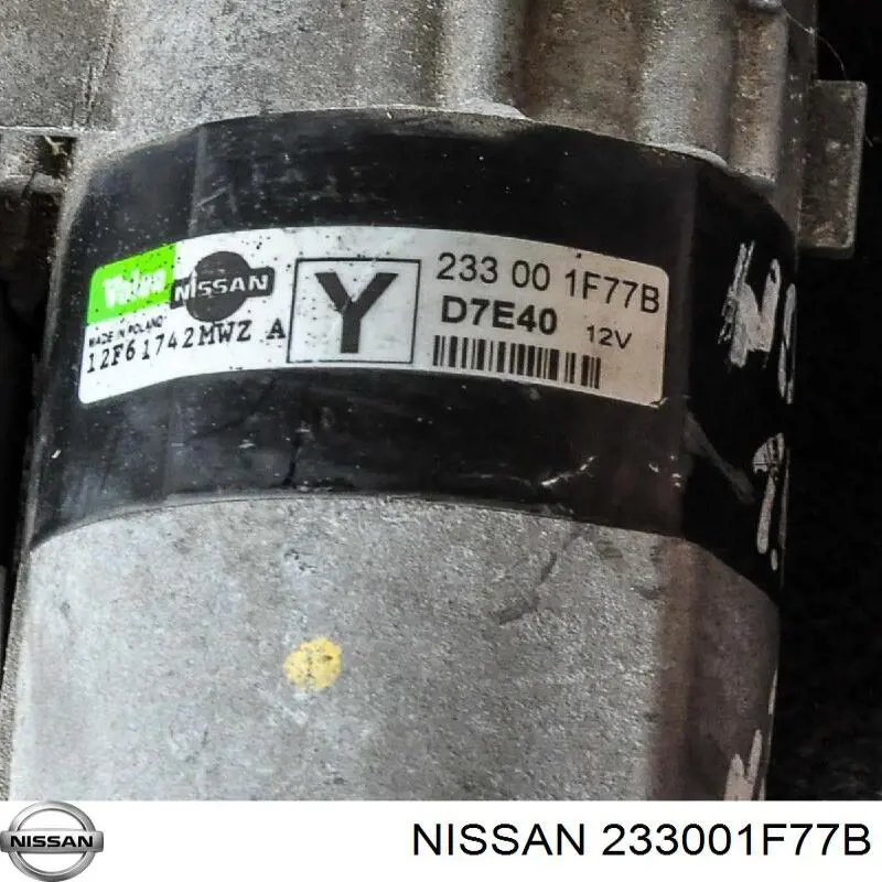 Motor de arranco Nissan/Infiniti 233001F77B preço, a partir de 62,99 USD