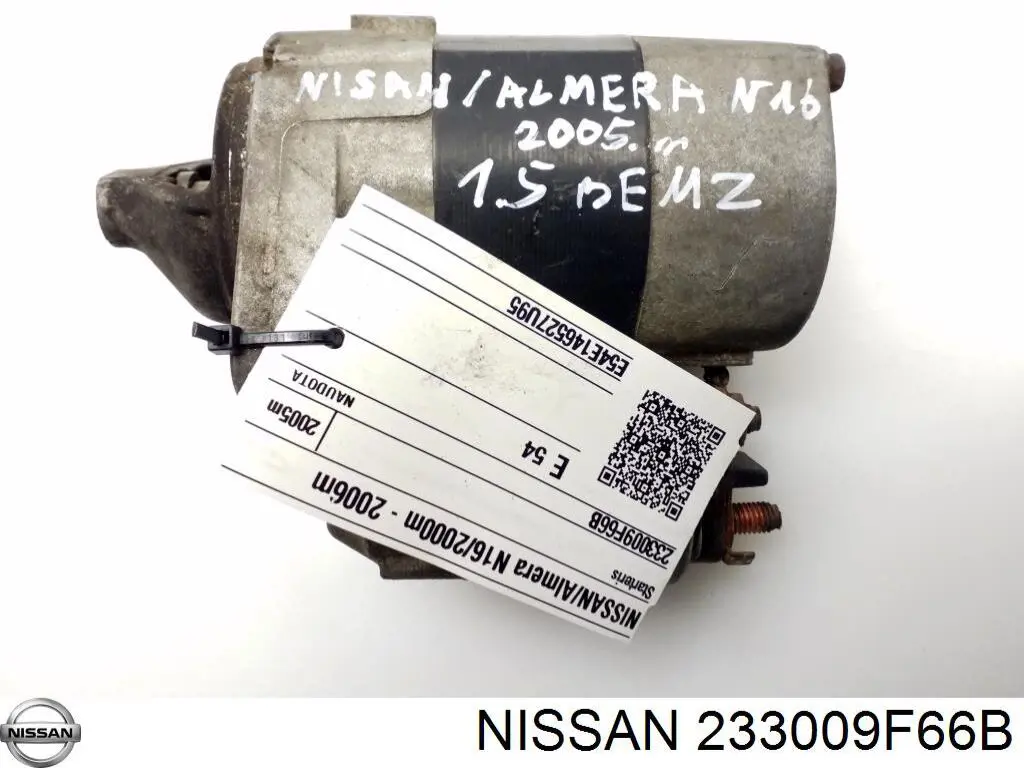 Compre 233009F66B Nissan/Infiniti Motor de arranco