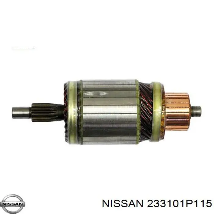 233101P115 Nissan/Infiniti Induzido (rotor) do motor de arranco