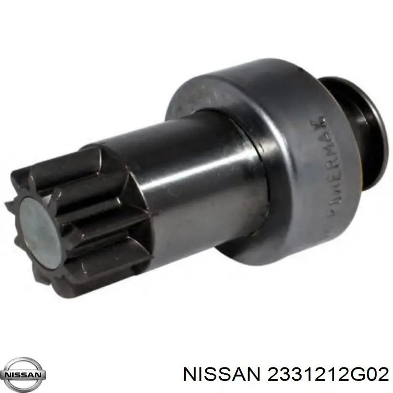 2331212G02 Nissan/Infiniti Roda-livre do motor de arranco