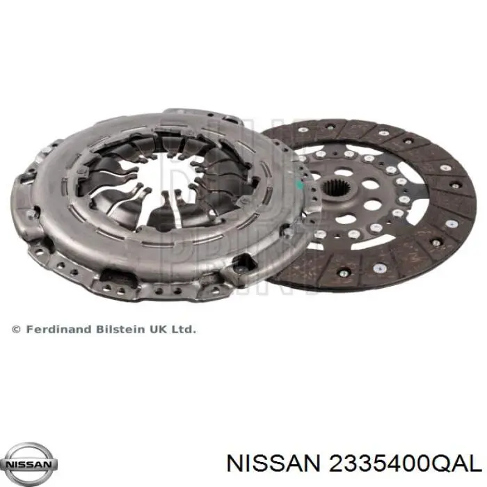 Compre 2335400QAL Nissan/Infiniti Kit de embraiagem (3 peças)