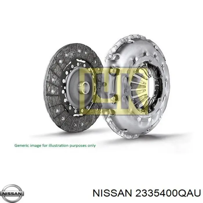 4152501100 Mercedes Kit de embraiagem (3 peças)