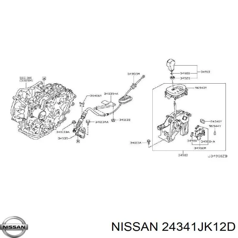 24341JK12D Nissan/Infiniti 