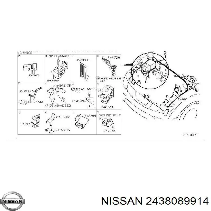 Caixa de unidade de dispositivos de segurança Nissan/Infiniti 2438089914 preço, a partir de 69,52 USD
