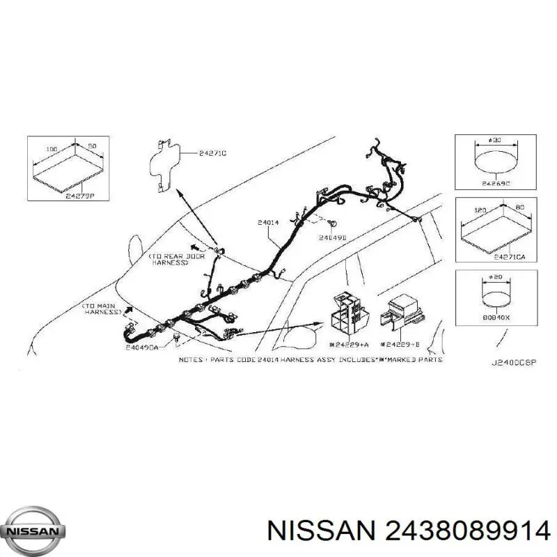Caixa de unidade de dispositivos de segurança Nissan/Infiniti 2438089914 preço, a partir de 71,51 USD