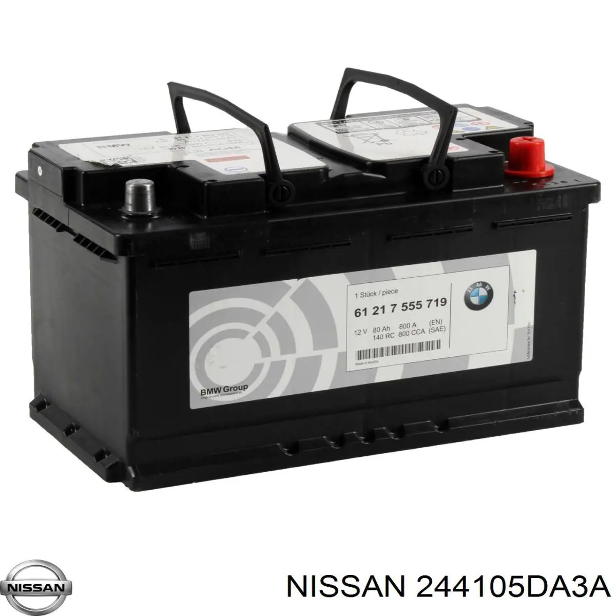 Bateria recarregável (PILHA) Nissan/Infiniti 244105DA3A preço, a partir de 491,49 USD
