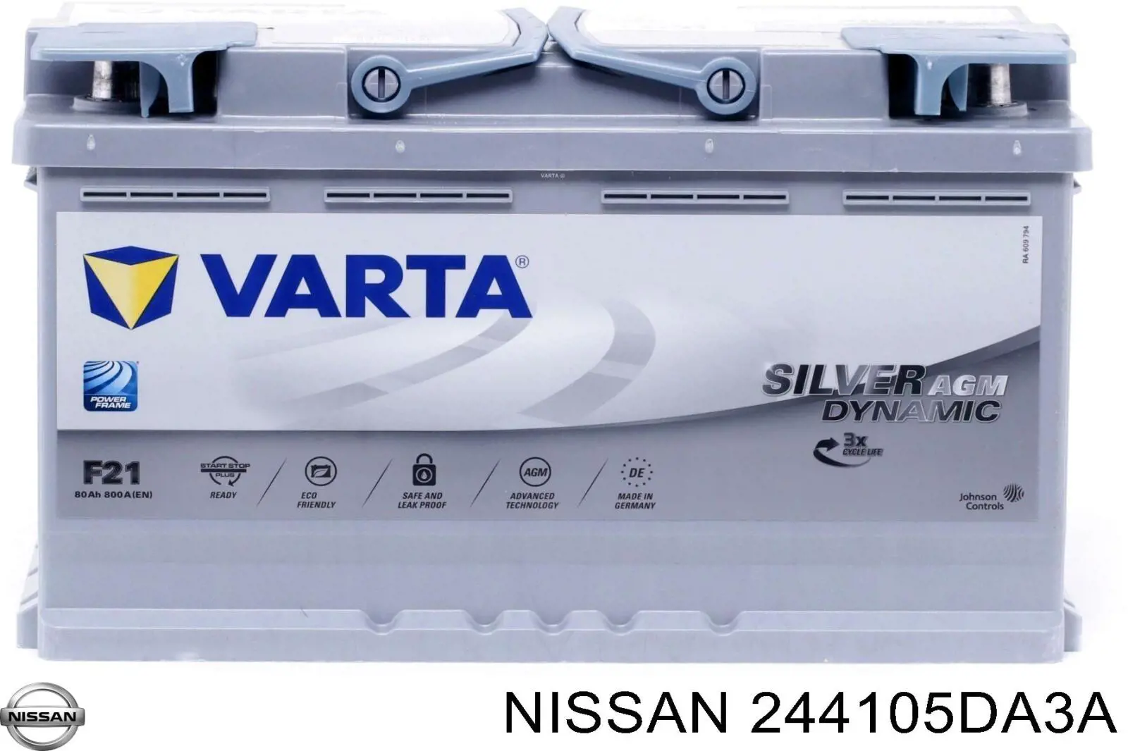 Compre 244105DA3A Nissan/Infiniti Bateria recarregável (PILHA)