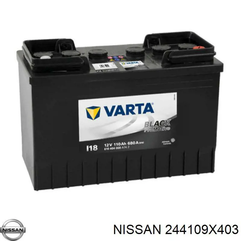 I18 Varta Bateria recarregável (PILHA)