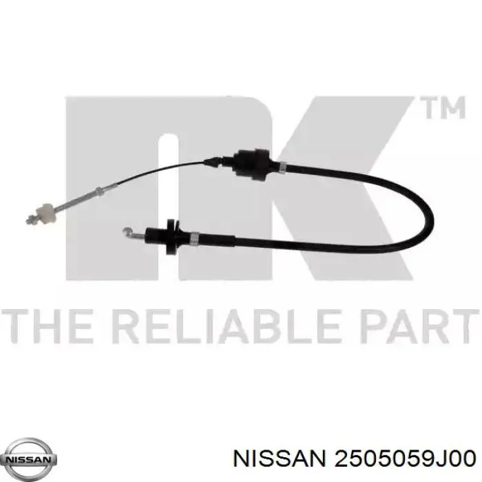 2505059J00 Nissan/Infiniti Cabo de acionamento de velocímetro