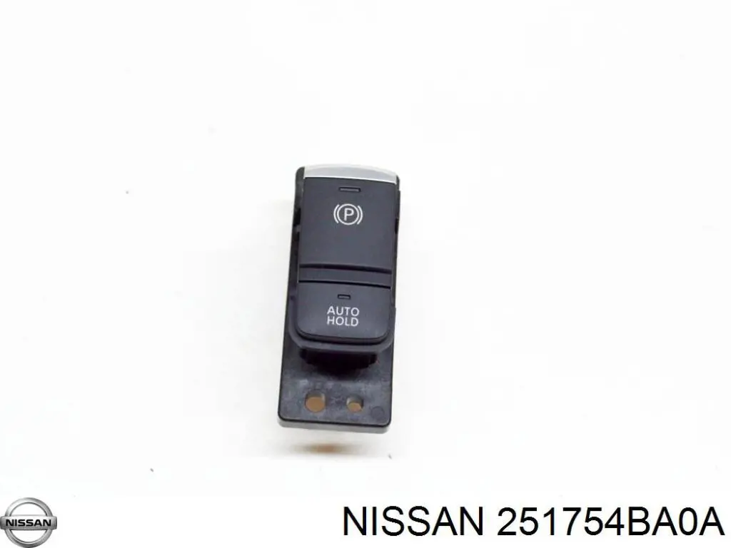 251754BA0A Nissan/Infiniti Tecla do freio de estacionamento eletromecânico