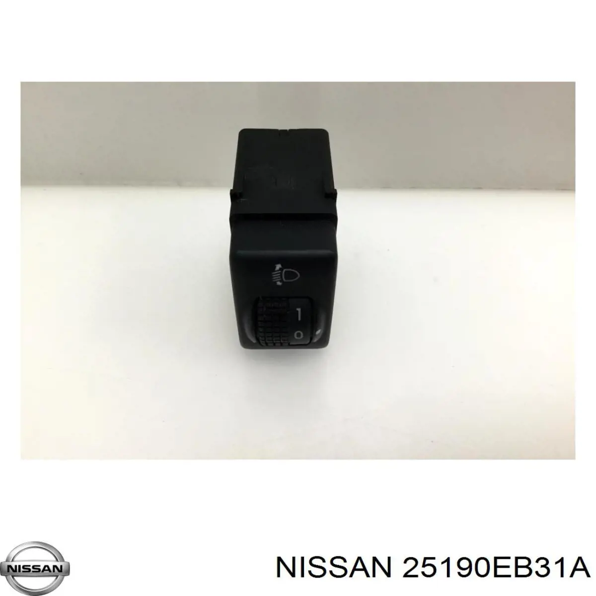 25190EB31A Nissan/Infiniti Botão (regulador) de corretor das luzes