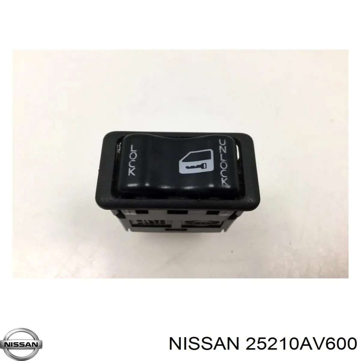 25210AV600 Nissan/Infiniti Botão de bloqueio de portas