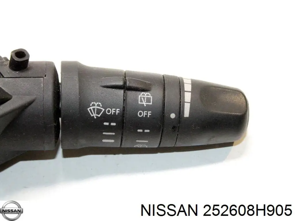 252608H905 Nissan/Infiniti Comutador direito instalado na coluna da direção