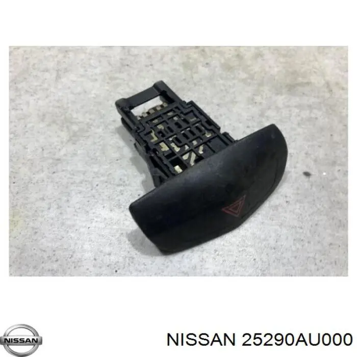 Botão de ativação do sinal de emergência para Nissan Primera  P12
