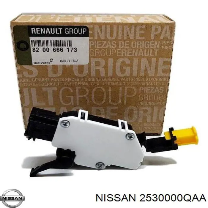 Sensor de ativação de embraiagem Nissan/Infiniti 8200666173