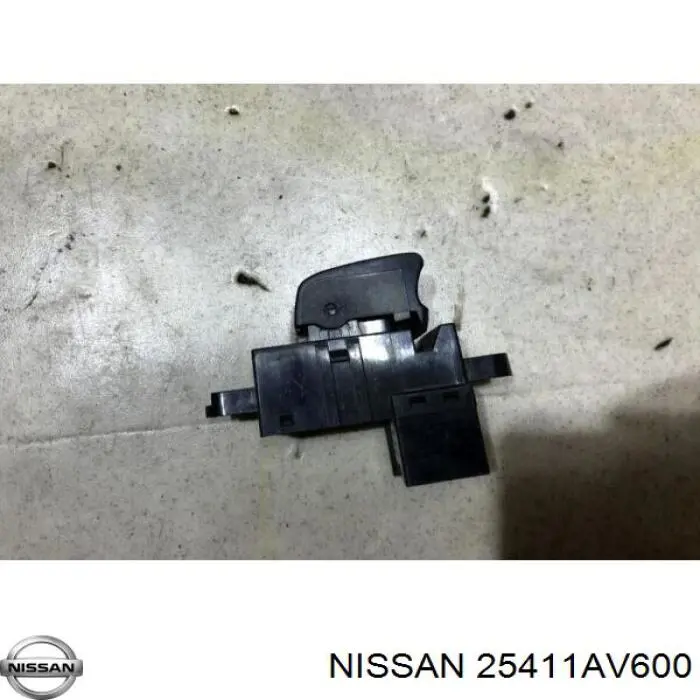 25411AV600 Nissan/Infiniti Botão traseiro de ativação de motor de acionamento de vidro