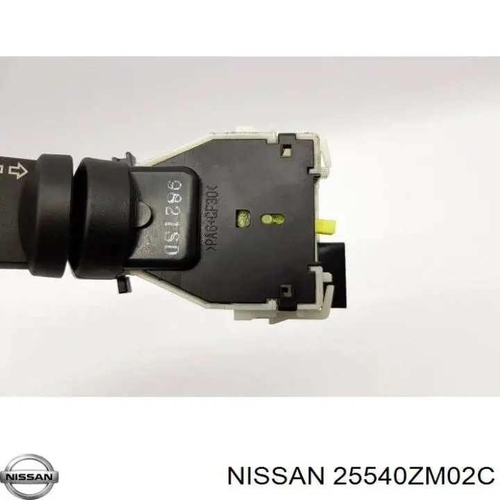 25540ZM02E Nissan/Infiniti Comutador esquerdo instalado na coluna da direção