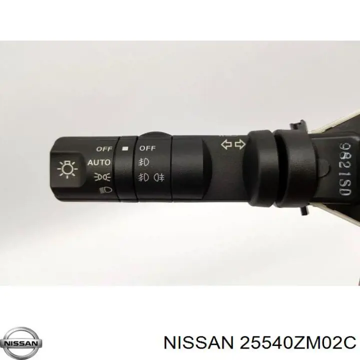 Comutador esquerdo instalado na coluna da direção Nissan/Infiniti 25540ZM02E preço, a partir de 63,02 USD