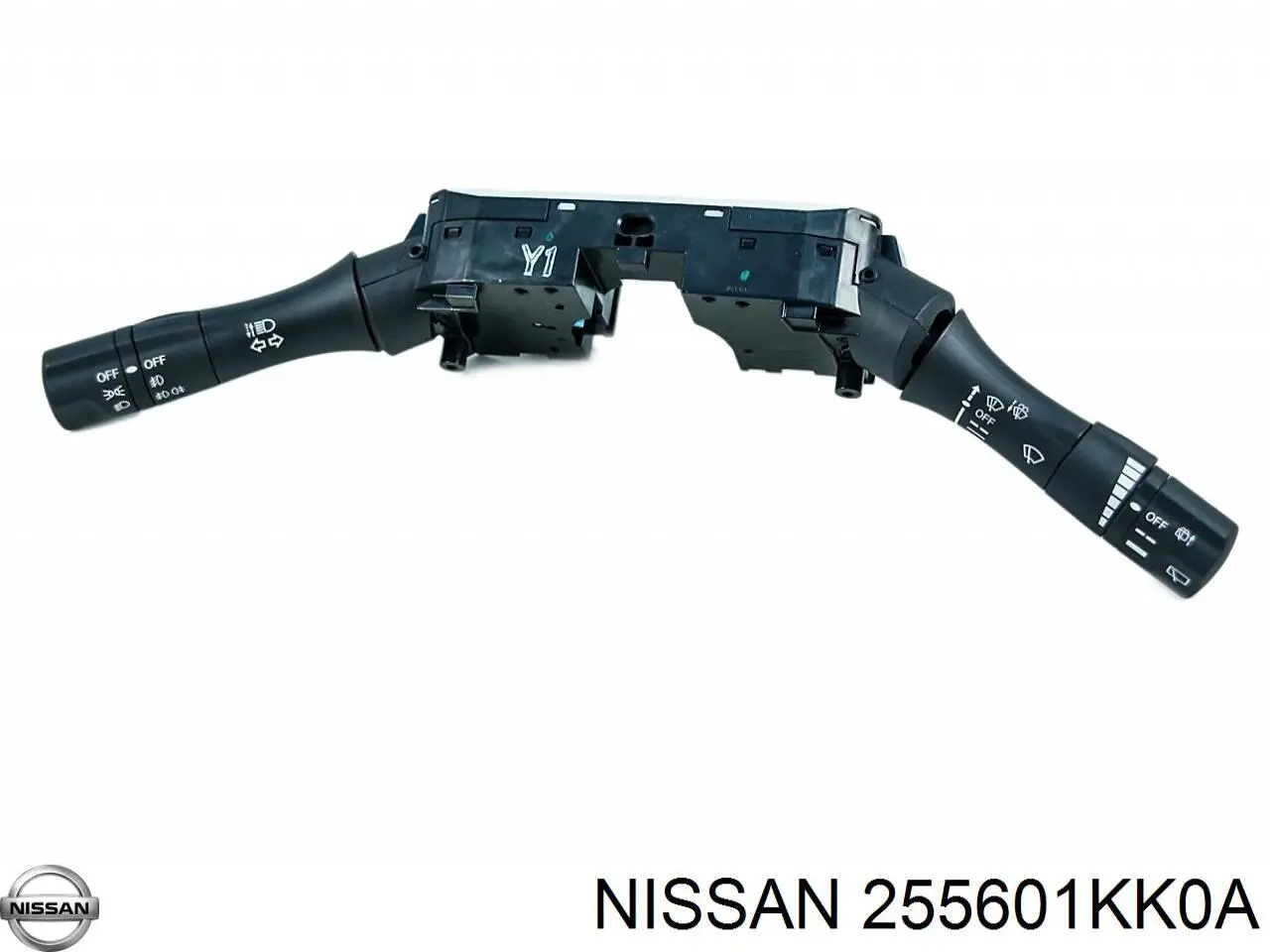 255601KK0A Nissan/Infiniti Comutador instalado na coluna da direção, montado