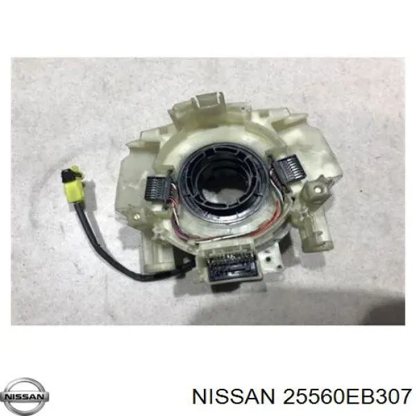 255671DA0A Nissan/Infiniti Comutador instalado na coluna da direção, parte central