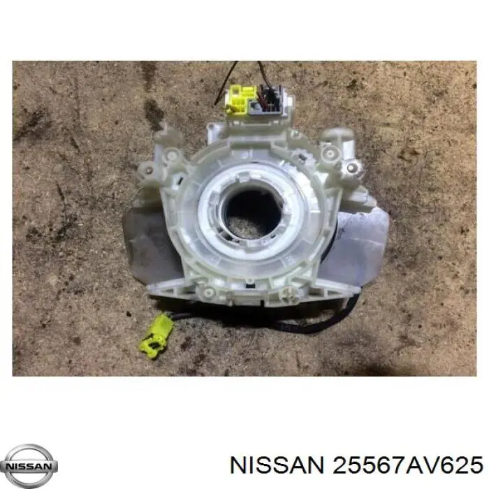 Comutador instalado na coluna da direção, parte central Nissan/Infiniti 25567AV625 preço, a partir de 40,86 USD