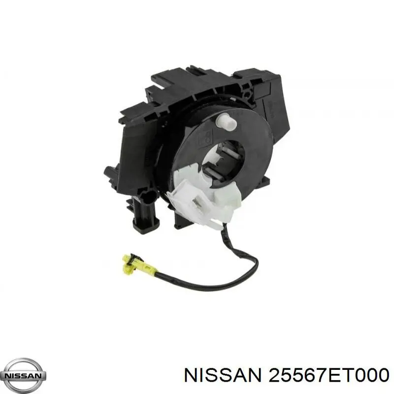25567ET000 Nissan/Infiniti Comutador instalado na coluna da direção, parte central