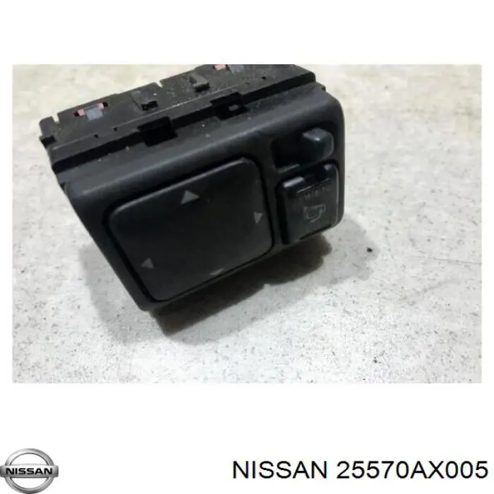 Unidade de controlo dos espelhos de retrovisão, no painel de instrumentos Nissan/Infiniti 25570AX005 preço, a partir de 37,52 USD