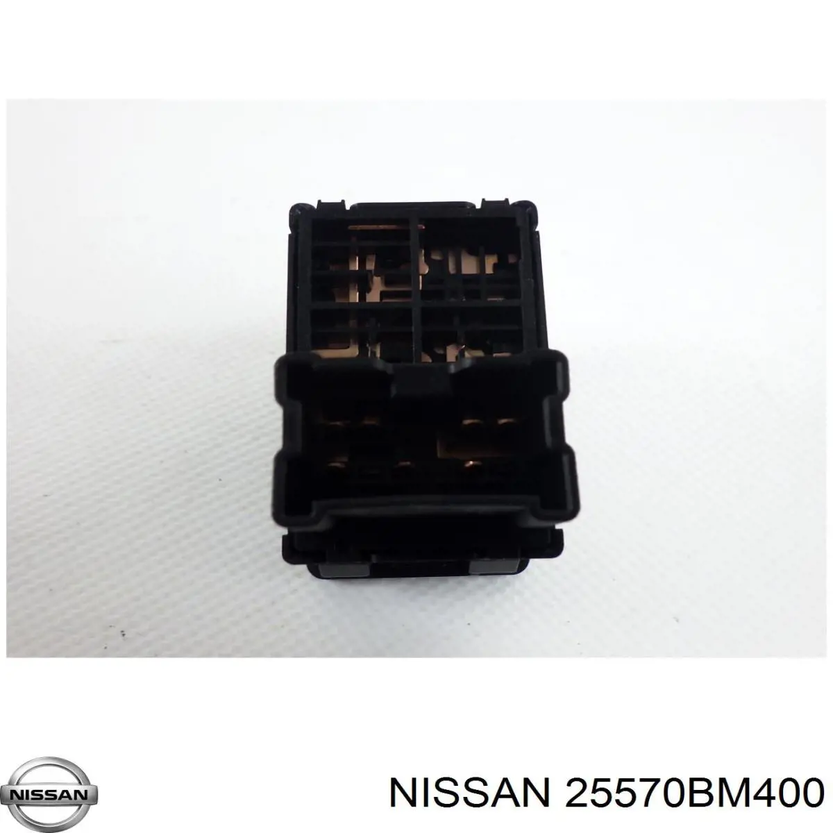 25570BM400 Nissan/Infiniti Unidade de controlo dos espelhos de retrovisão, no painel de instrumentos