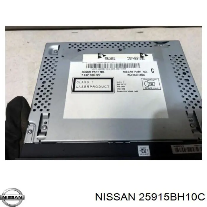 25915BH10C Nissan/Infiniti Unidade de controlo de navegação