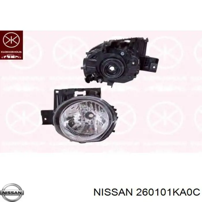 260101KA0C Nissan/Infiniti Luz direita