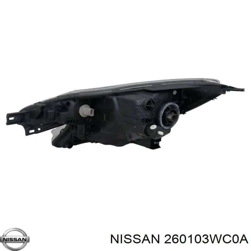 Luz direita Nissan/Infiniti 260103WC0A preço, a partir de 214,40 USD