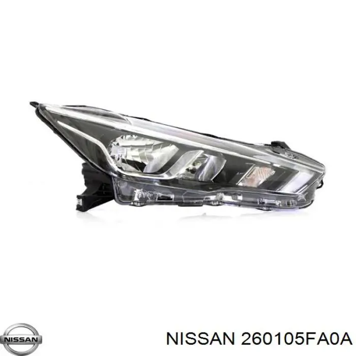 260105FA0A Nissan/Infiniti Luz direita