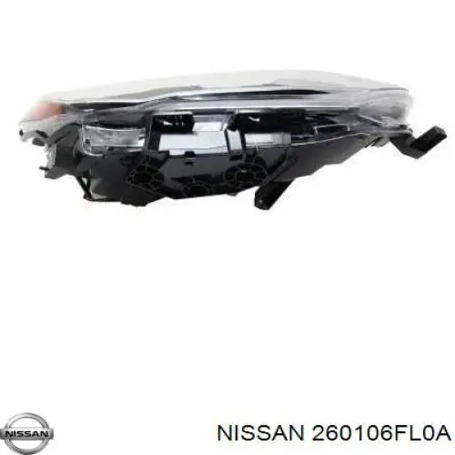 Luz direita Nissan/Infiniti 260106FL0A preço, a partir de 343,81 USD