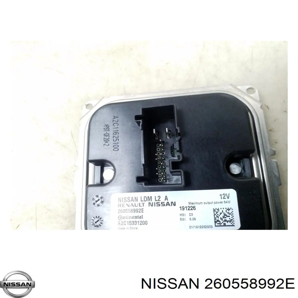 260558992E Nissan/Infiniti 