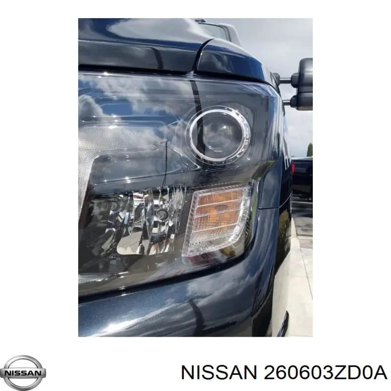  Luz esquerda Nissan Patrol SUV (Y62) (2010 - 2026) 