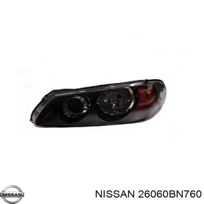 26060BN760 Nissan/Infiniti Luz esquerda