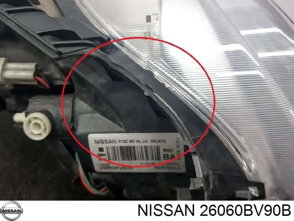 Compre 26060BV90B Nissan/Infiniti Luz esquerda