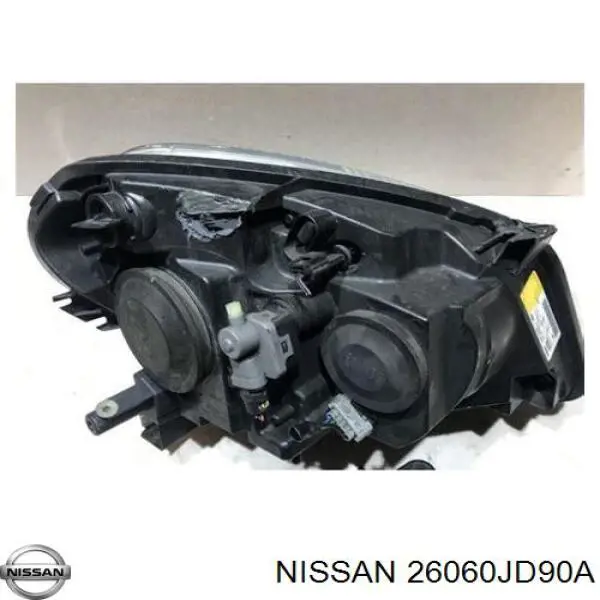 Luz esquerda Nissan/Infiniti 26060JD90A preço, a partir de 199,20 USD