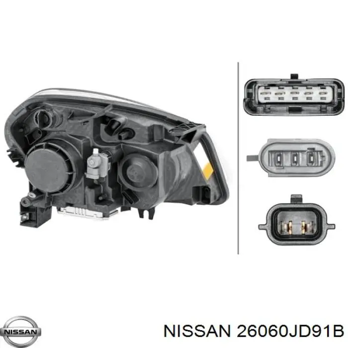 26060JD91B Nissan/Infiniti Luz esquerda