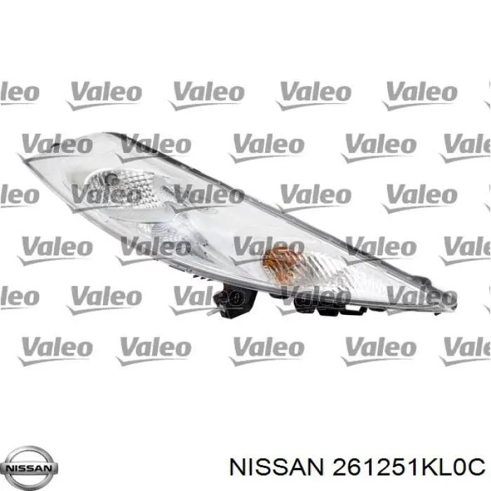 Posição (pisca-pisca) esquerda Nissan/Infiniti 261251KL0C preço, a partir de 226,88 USD