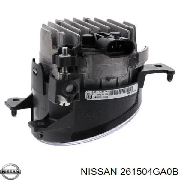 261504GA0B Nissan/Infiniti Luzes de nevoeiro direitas