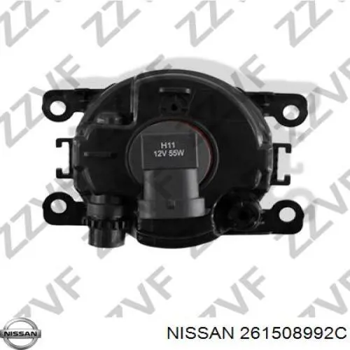 Luzes de nevoeiro esquerdas/direitas Nissan/Infiniti 261508992C preço, a partir de 49,51 USD
