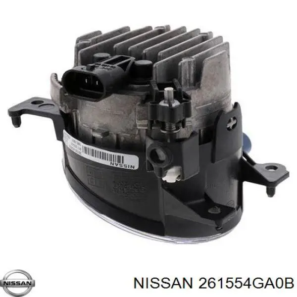 261554GA0B Nissan/Infiniti Luzes de nevoeiro esquerdas