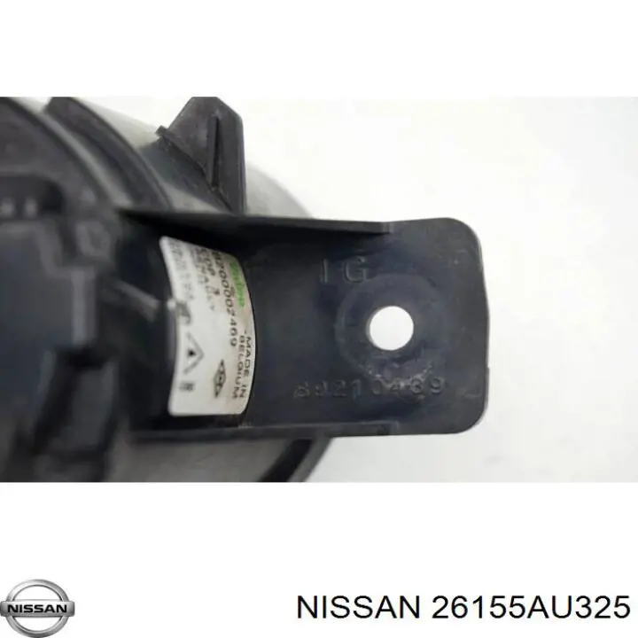 Luzes de nevoeiro esquerdas Nissan/Infiniti 26155AU325 preço, a partir de 25,33 USD