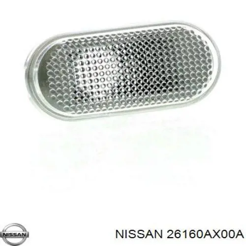 Luz intermitente no pára-lama Nissan/Infiniti 26160AX00A preço, a partir de 15,83 USD
