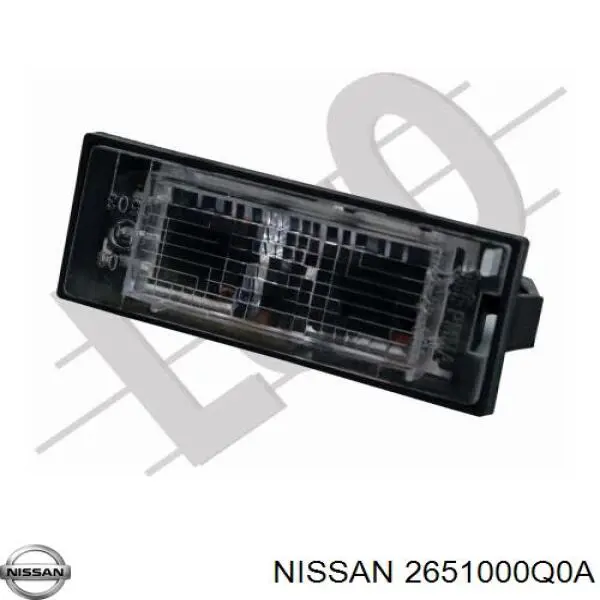 Lanterna da luz de fundo de matrícula traseira Polcar 6055957 preço, a partir de 14,99 USD