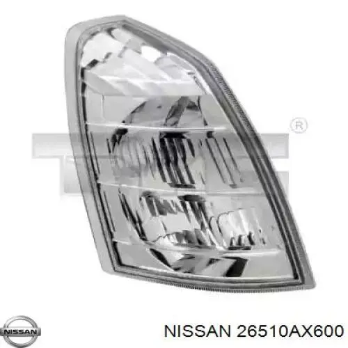 Lanterna da luz de fundo de matrícula traseira Nissan/Infiniti 26510AX600 preço, a partir de 66,86 USD