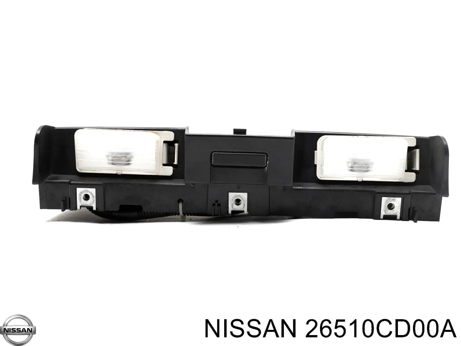 26510CD00A Nissan/Infiniti Lanterna da luz de fundo de matrícula traseira
