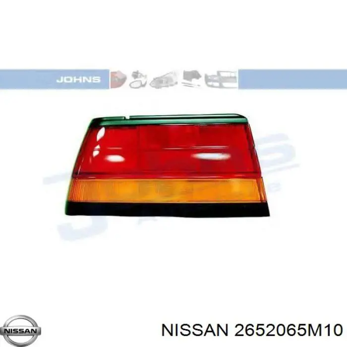 Lanterna traseira direita para Nissan Sunny II N13